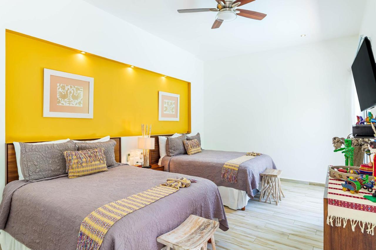 Chic & Mexican Villa, A True Oasis Pool, Security ตูลุม ภายนอก รูปภาพ