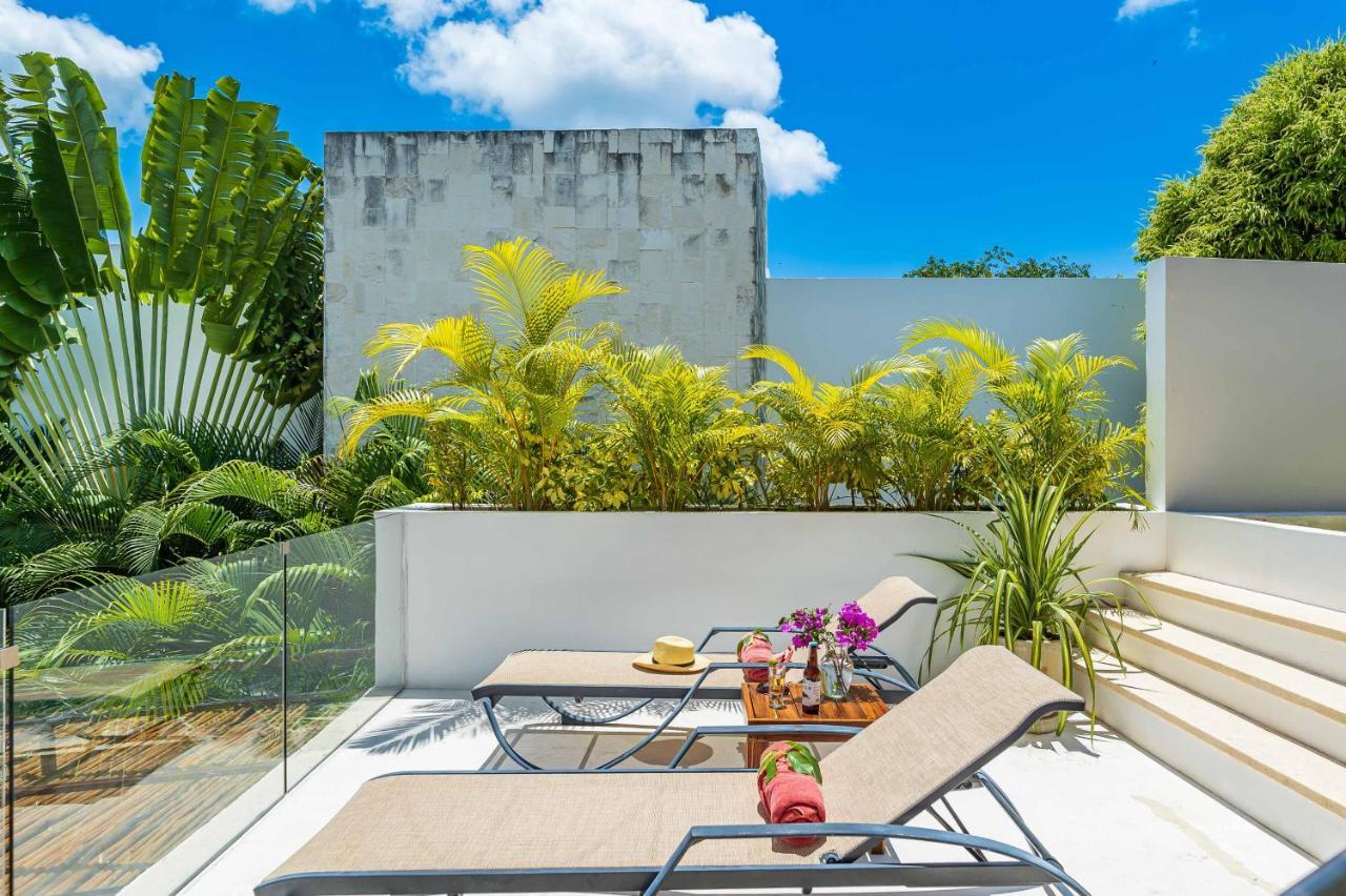 Chic & Mexican Villa, A True Oasis Pool, Security ตูลุม ภายนอก รูปภาพ
