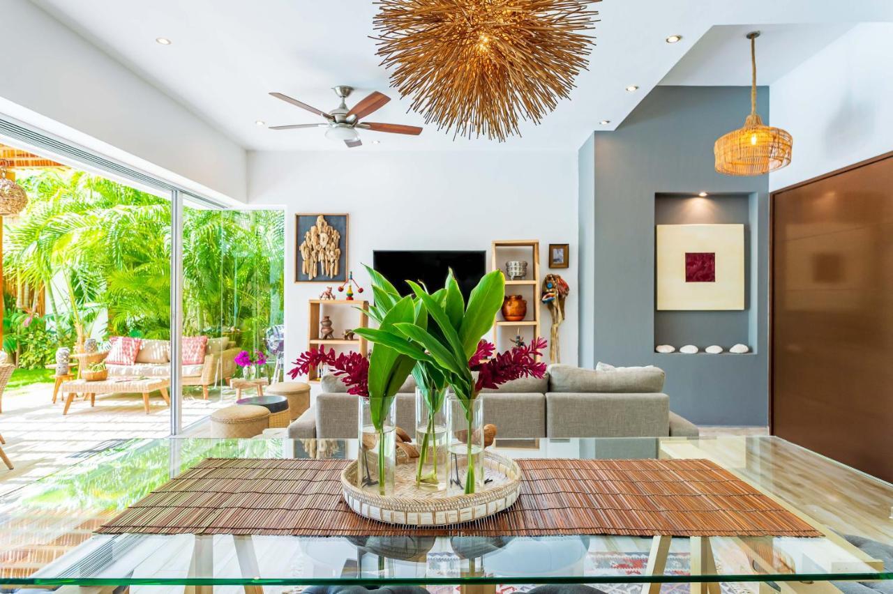 Chic & Mexican Villa, A True Oasis Pool, Security ตูลุม ภายนอก รูปภาพ